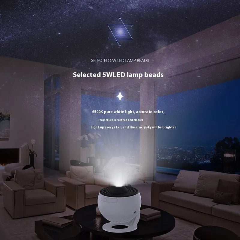 13-in-1 Galaxy Star Projector Night Light – Planetarium LED Lamp for Bedroom, Holiday & Party Decor